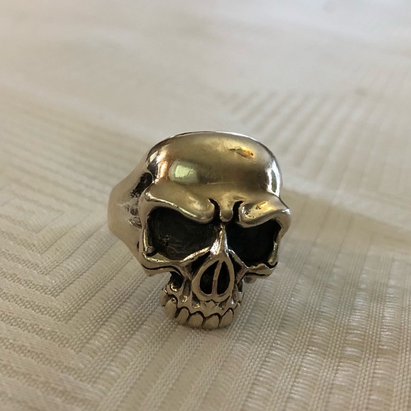 Men’s Skull Ring. 925 silver. Made in Mexico - Picture 4 of 6
